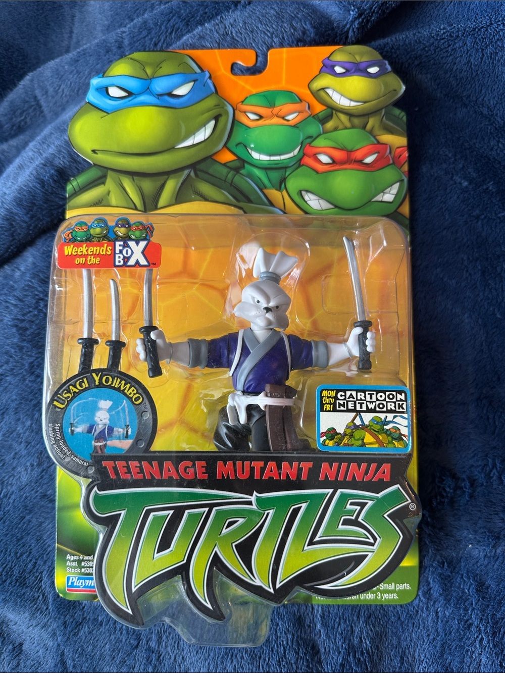 Teenage Mutant Ninja Turtles Usagi Yojimbo Action Figure playmates 2004 NIB NEW